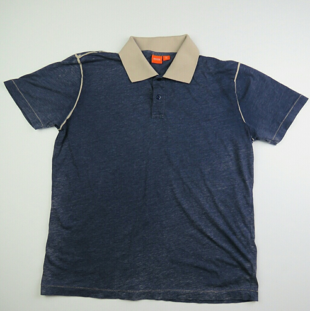HUGO BOSS Orange Label Tissue Cotton Polo, XL